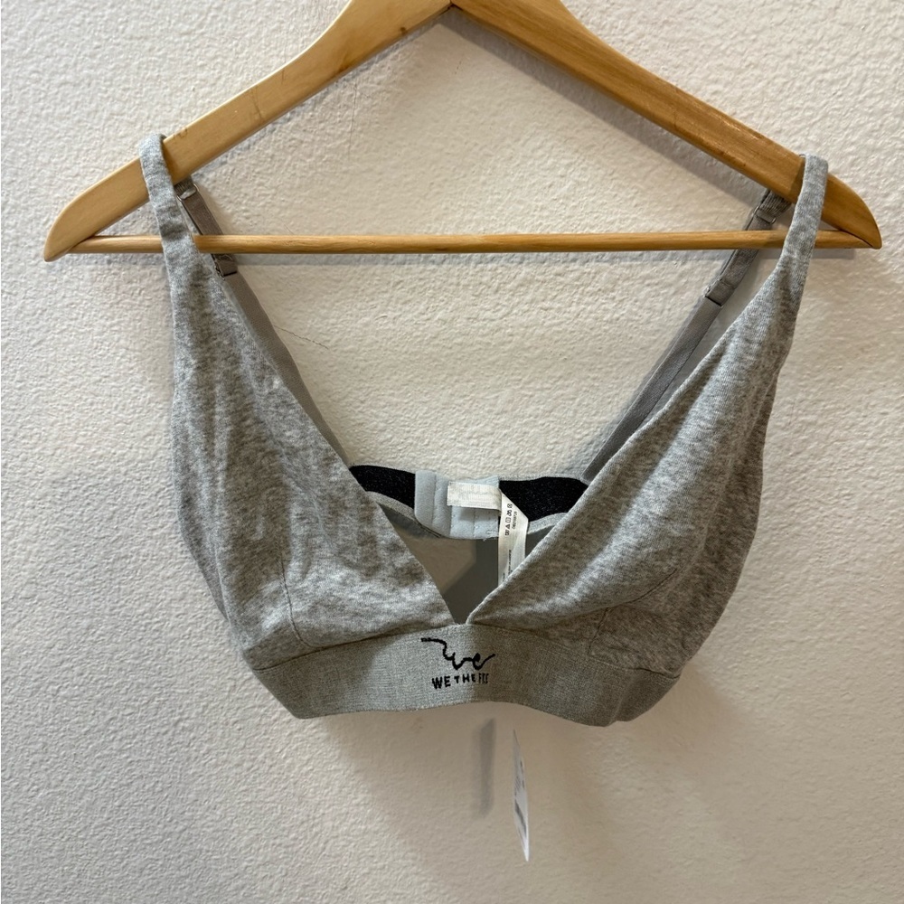 NWT We The Free Gray Bralette size M - Picture 2 of 4
